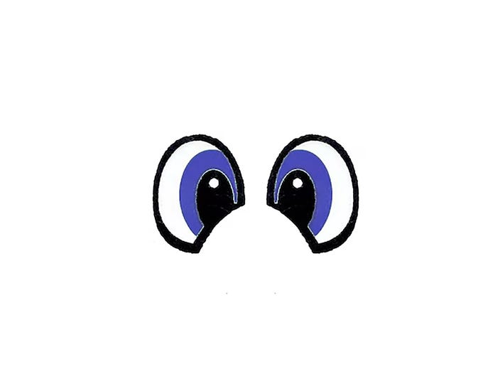 Felt Eyes for Amigurumi, Crochet, Plushie, Kawaii Crafts (3, 6, 12, 24, 48 Pack)