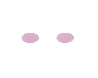 Pink Felt Blush Cheeks for Amigurumi Crafting, Plushie Face Supplies