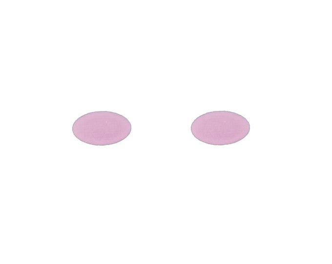 Pink Felt Blush Cheeks for Amigurumi Crafting, Plushie Face Supplies