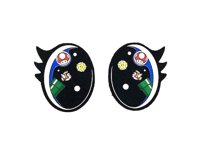 6 Pairs of Cartoon Felt Eyes *Multiple Sizes Available*