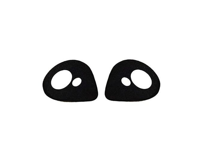 Alien Felt Eyes for Amigurumi, Crochet, Plushie Making, Kawaii Star Designs