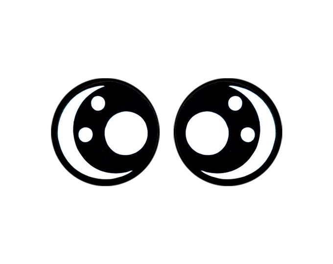 Felt Eyes for Amigurumi, Crochet, Plushie, Kawaii Crafting (3, 6, 12, 24, 48 Pack)