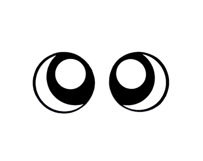 Felt Eyes for Amigurumi, Crochet, Kawaii Plushies, (3-48 Pack)