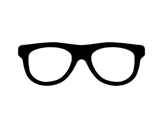 6 Pack of Felt Eye Glasses for Amigurumi, Nerd Glasses, Face, Crochet, Knit, Plushie
