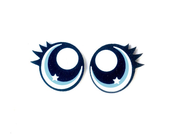 Felt Eyes with Lashes for Amigurumi, Crochet, Kawaii Plushies (3, 6, 12, 24, 48 Pack)