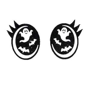 6 Pack of Halloween Felt Eyes for Amigurumi, with Lashes Multiple Sizes Available image 1