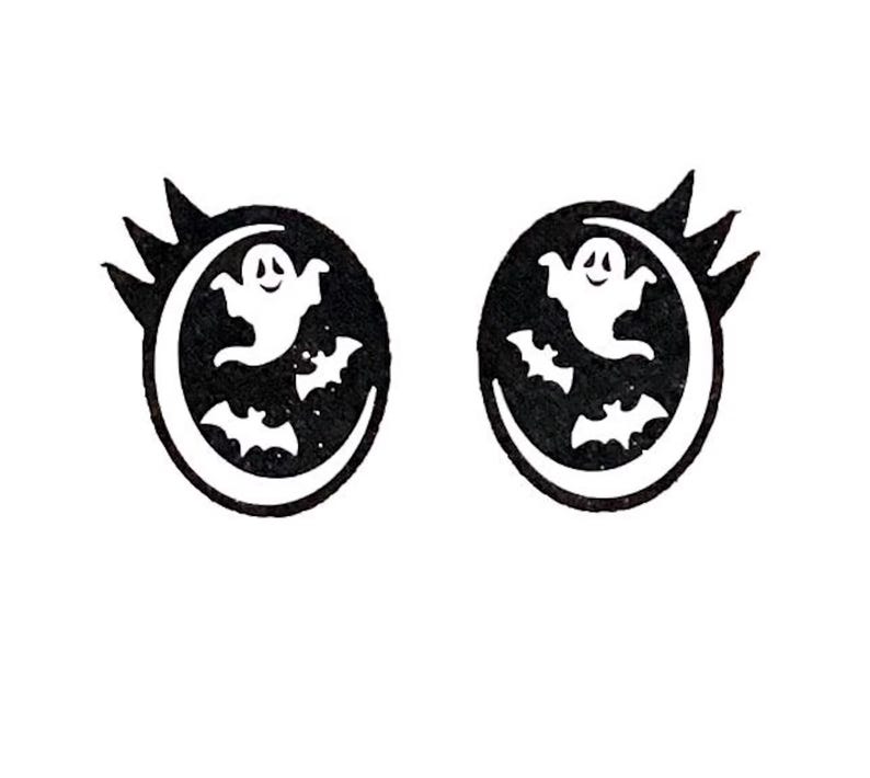 6 Pack of Halloween Felt Eyes for Amigurumi, with Lashes Multiple Sizes Available image 1
