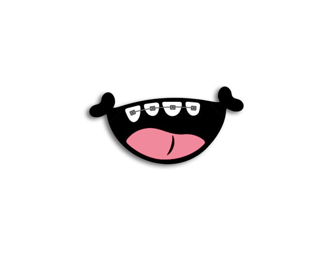 6 Pack Felt Mouths for Amigurumi, Smile, Teeth, Braces, Tongue, Silly, Crochet, Knit, Plushie