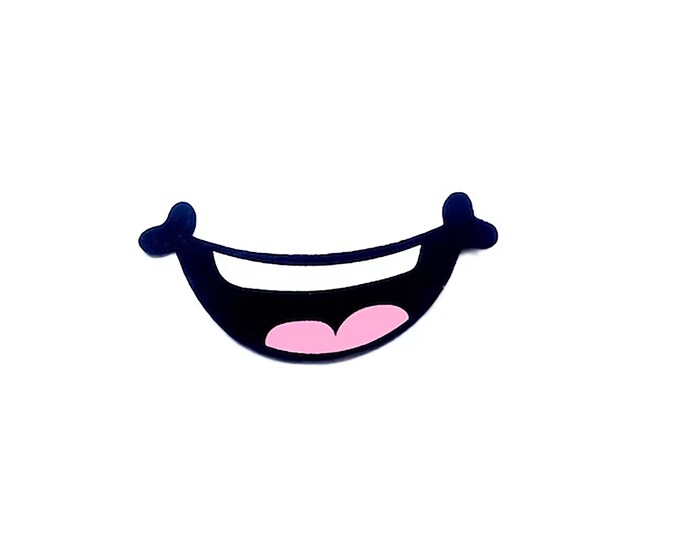 6 Pack Felt Mouths for Amigurumi, Smile, Teeth, Tongue, Silly, Crochet, Knit, Plushie