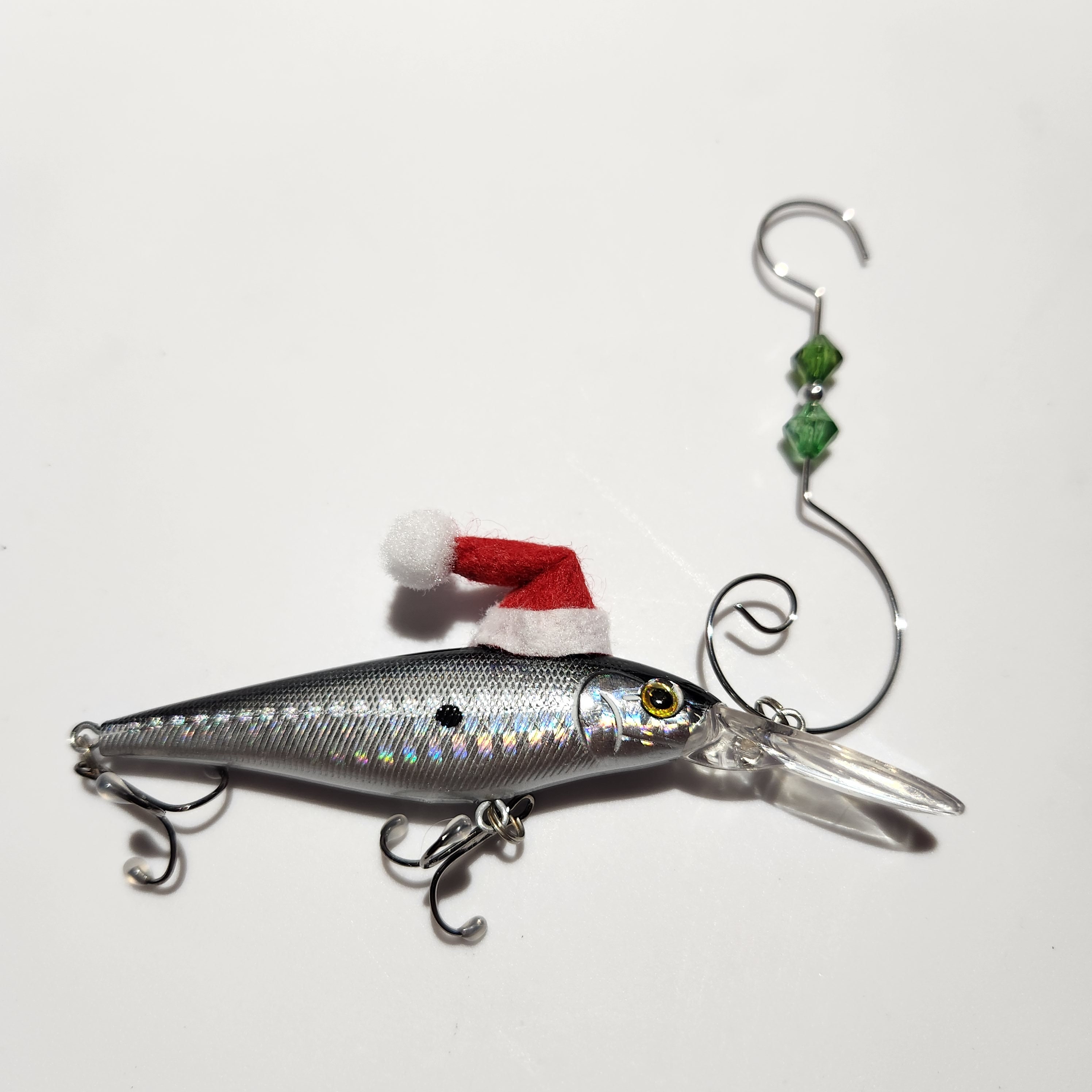 Set of 4 Fishing Lure Ornaments Etsy