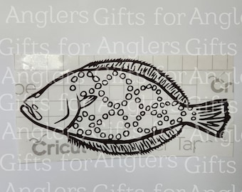 Realistic Redfish Red Drum Fishing Fish Vinyl Decal Sticker - Etsy