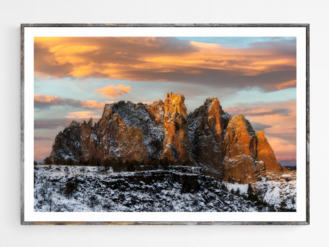 Smith Rocks Artwork Smith Rock - Oregon - Fine Art Landscape Photography Print - Etsy