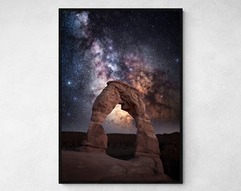 Delicate Galaxy - Arches National Park - Fine Art Landscape Photography Print