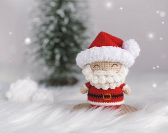 Crochet doll crochet decor: Santa Claus |Amigurumi PDF pattern|English