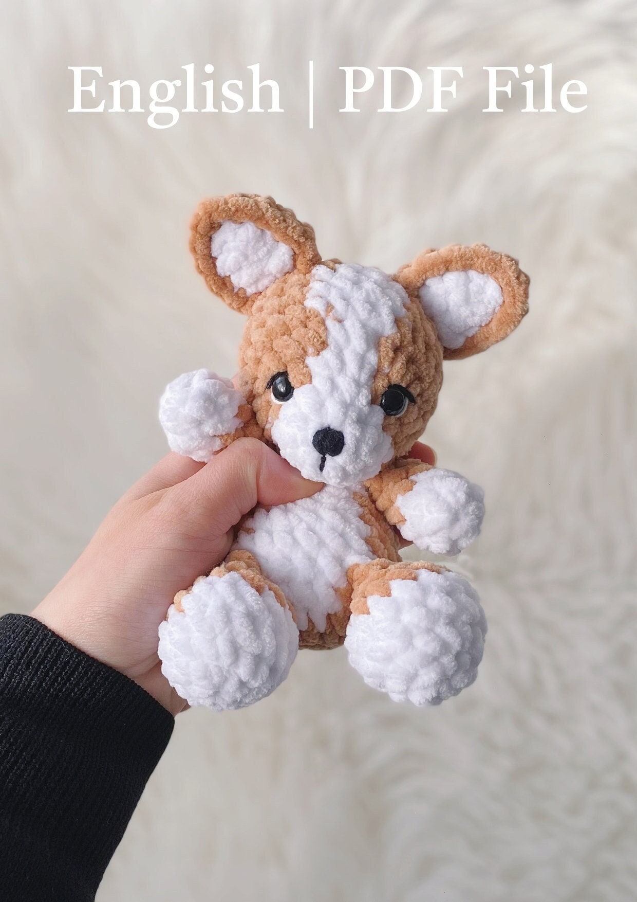 35 Corgi Crochet Patterns for Amigurumi, Pillows, Keychains, and Dog-Lover Gifts 25 Crochet Corgi Pattern: Cookie Amigurumi Puppy