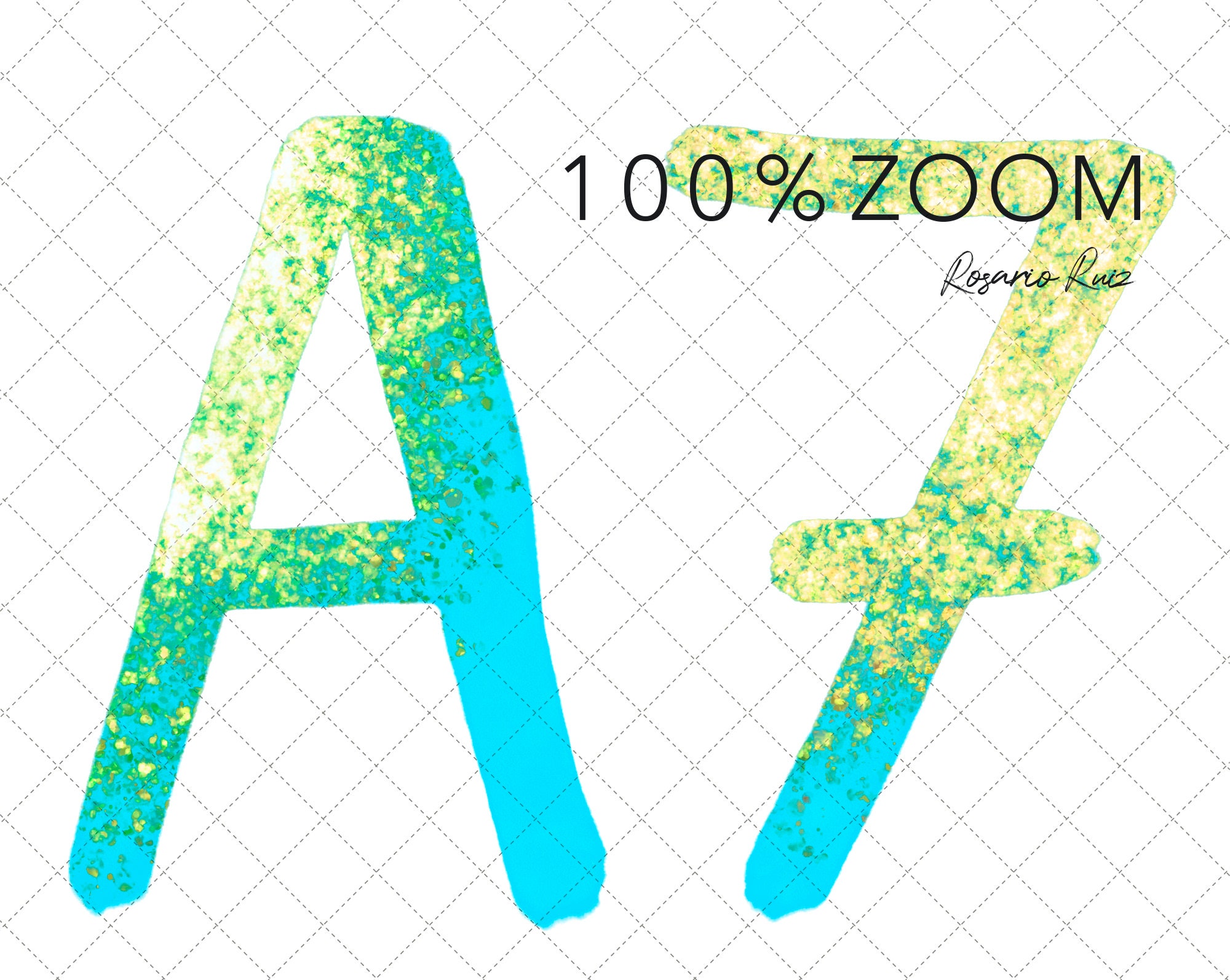 Blue Glitter Alphabet Clipart Party Alphabet Clipart - Etsy