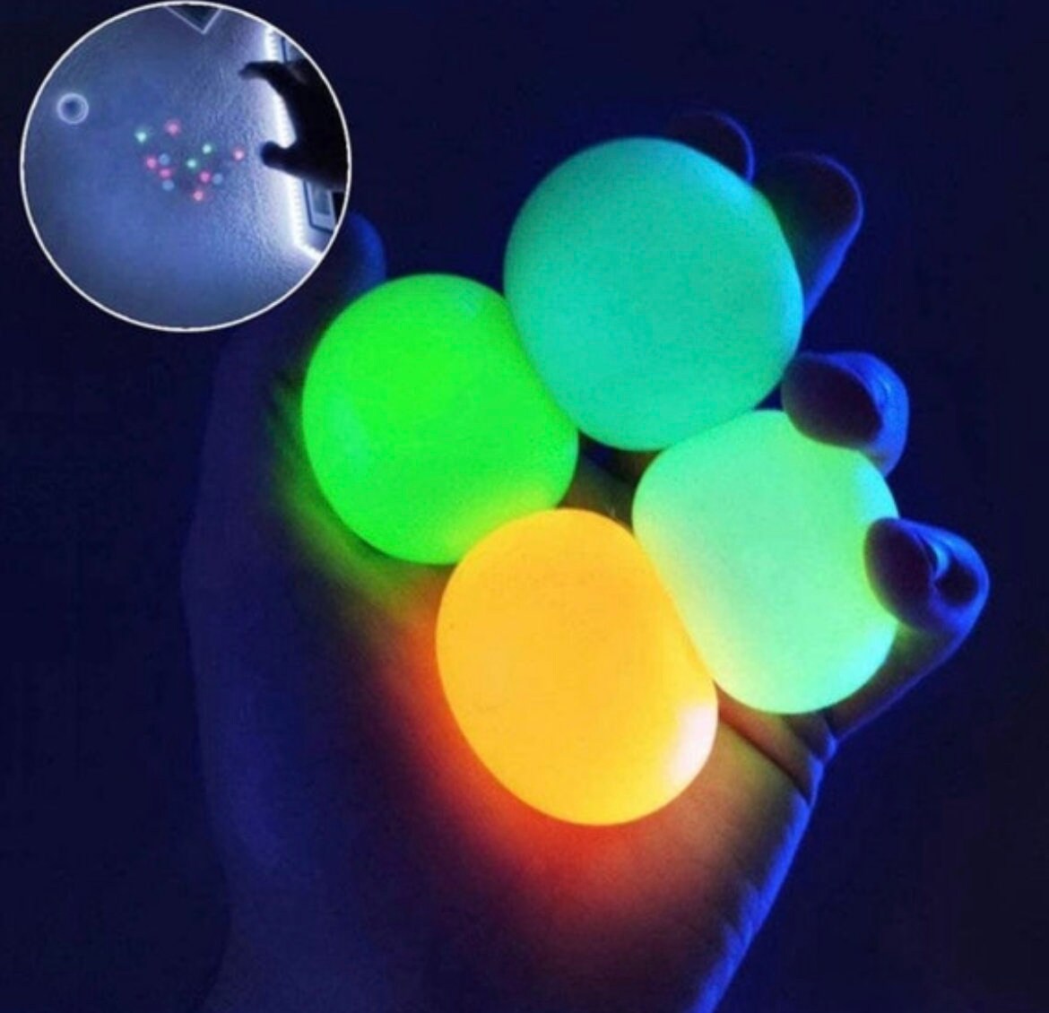 Glow in the Dark Squishy / Fidget Toys Etsy Denmark