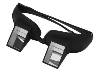 Lazy Prism Glasses / Spectacles for Reading and TV In Bed