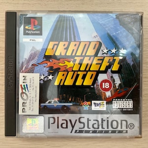 Grand Theft Auto PlayStation 1 psx PAL 1997 image 1