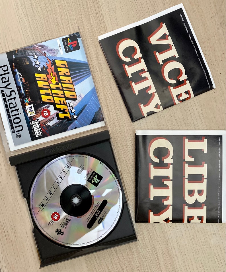 Grand Theft Auto PlayStation 1 psx PAL 1997 image 4