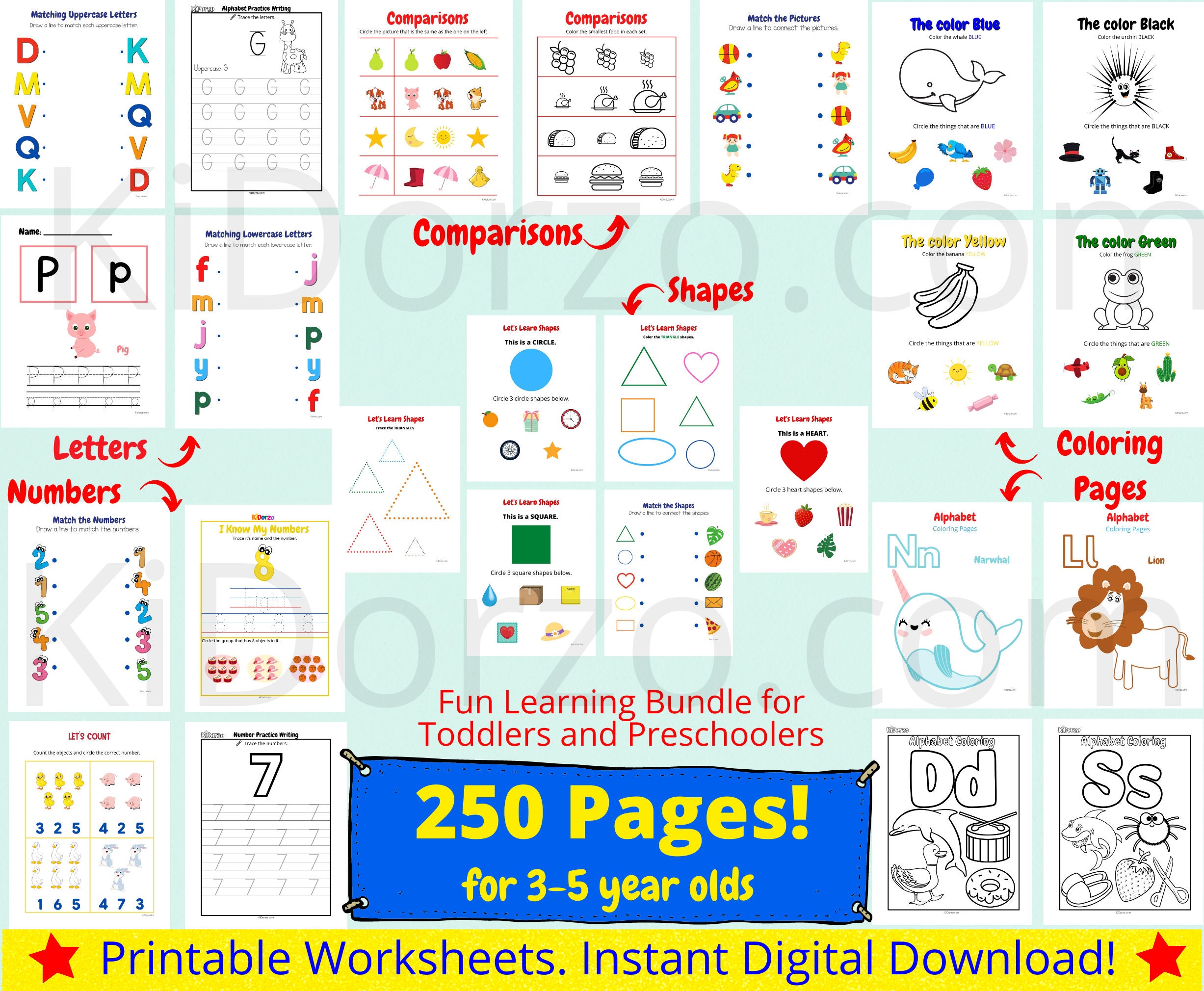 preschool printable sheets alphabet worksheets tracing etsy ireland