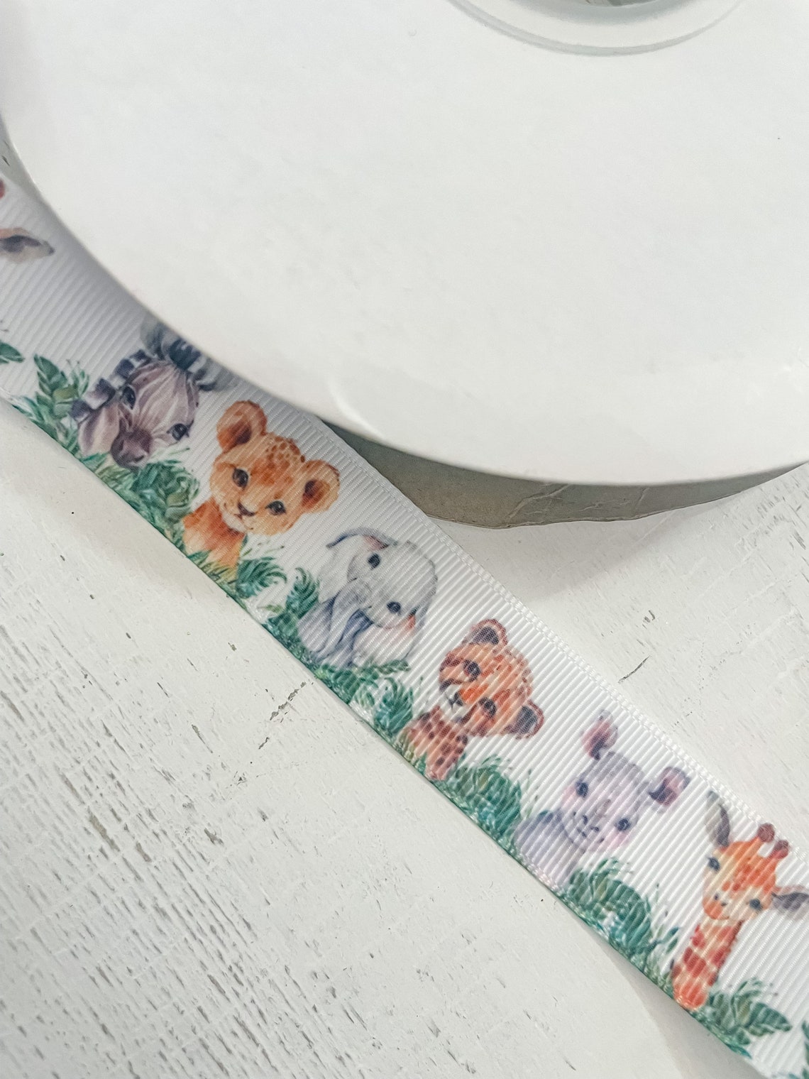 Jungle Safari Ribbon, Boy Baby Safari Ribbon, Safari Jungle Monkey ...
