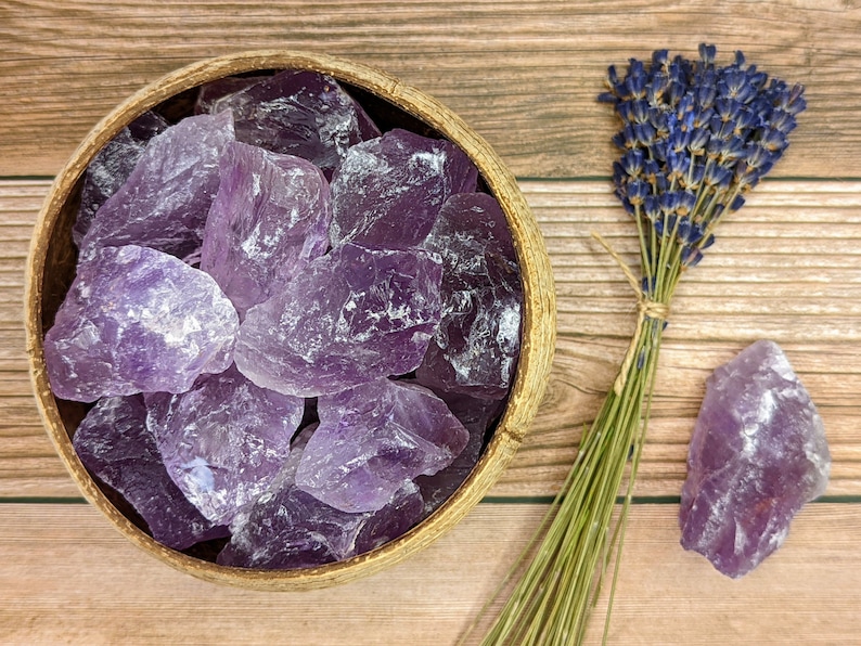 Raw Amethyst Ethically Sourced Crystals Ecofriendly Etsy UK