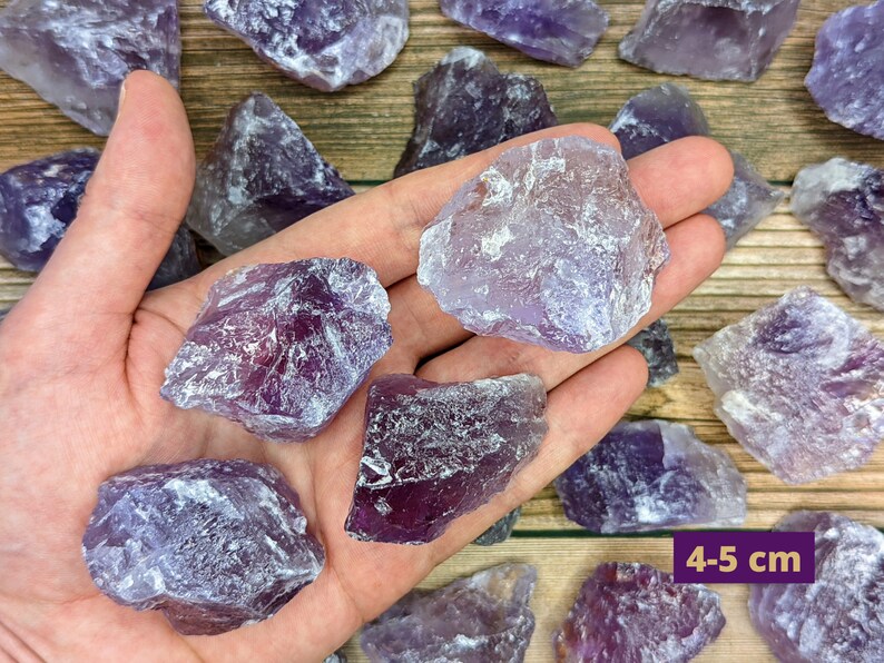 Raw Amethyst Ethically Sourced Crystals Ecofriendly Etsy UK