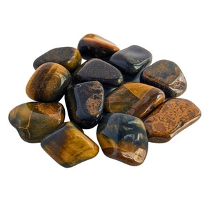 Tigers Eye Tumbled Crystals: Ethically Sourced Bulk Gemstones