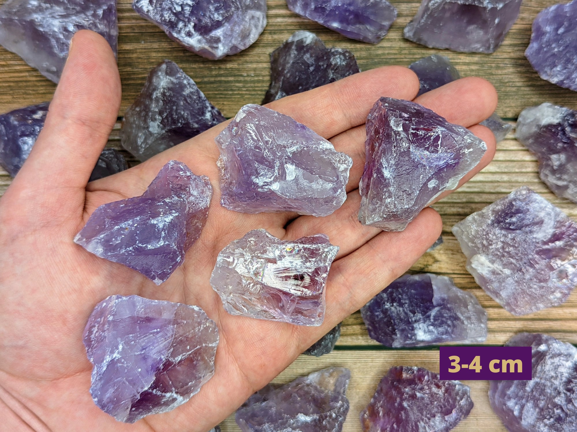 Raw Amethyst Ethically Sourced Crystals Ecofriendly Etsy UK