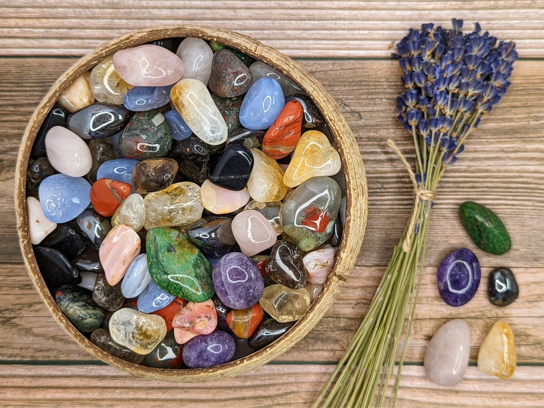Bulk Tumbled Crystals 1020 Mm, Ethically Sourced Crystals, Eco