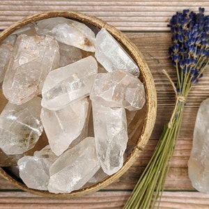 Raw Quartz Point, Ethically Sourced Crystals, Eco-friendly Packaging, Clear Quartz