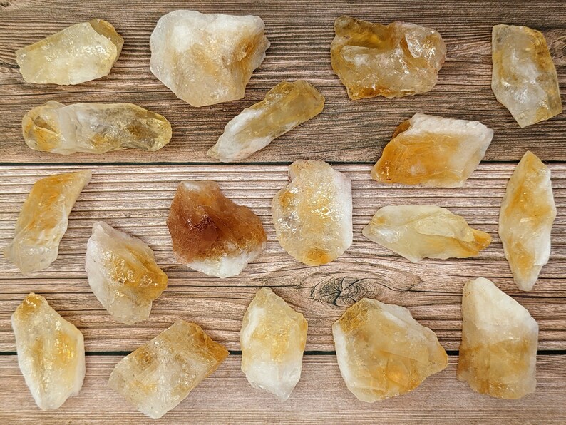 Citrine Raw Ethically Sourced Crystals Ecofriendly Etsy UK