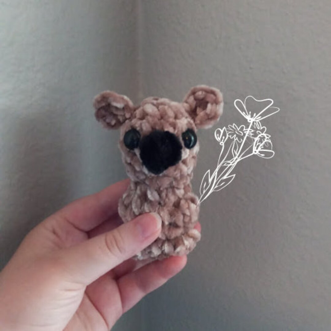 HAPPY SPRING Squishy Baby Koala Amigurumi Koala Animal Fluffy Brown