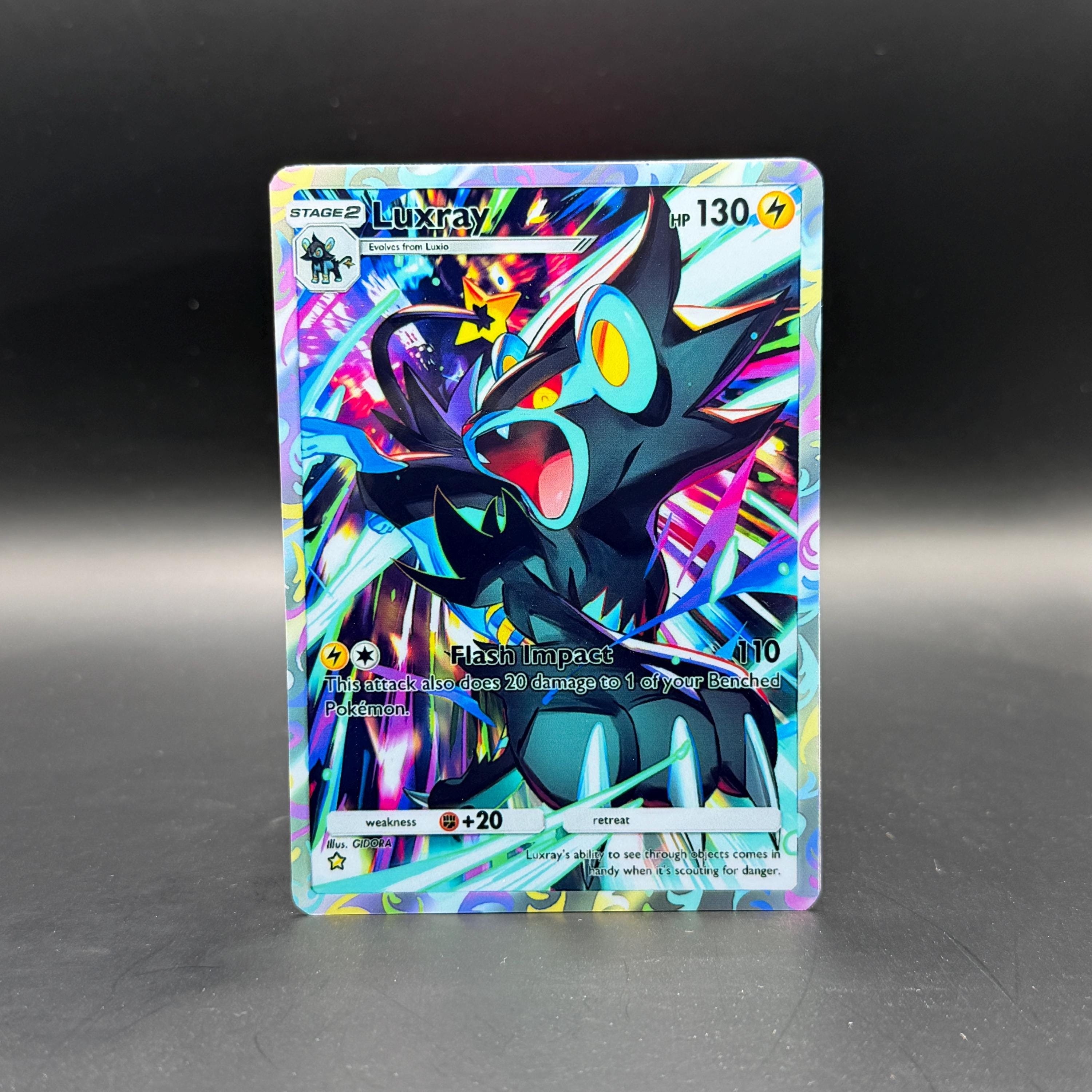 Mega Luxray - Etsy