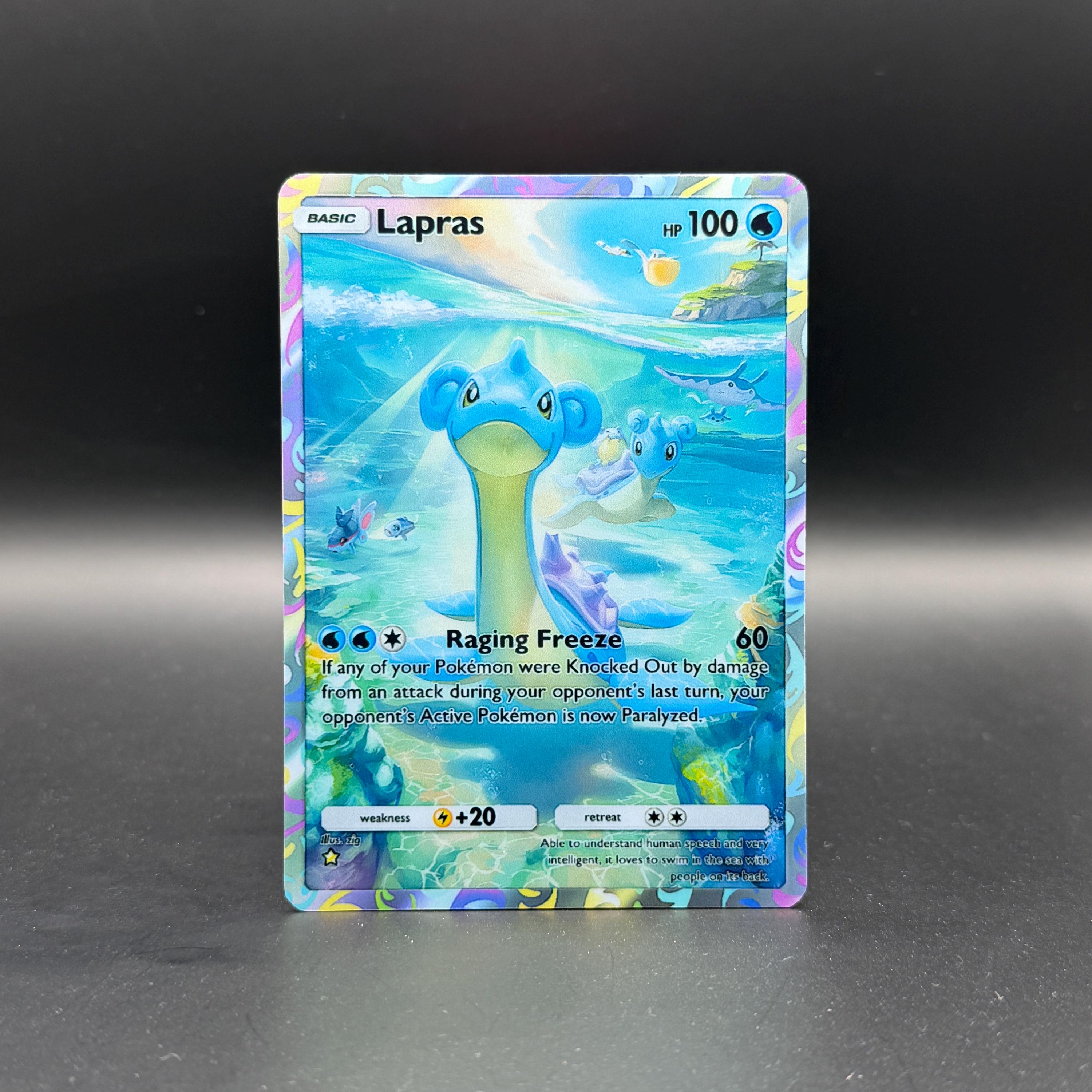 Lapras Custom Card - Etsy