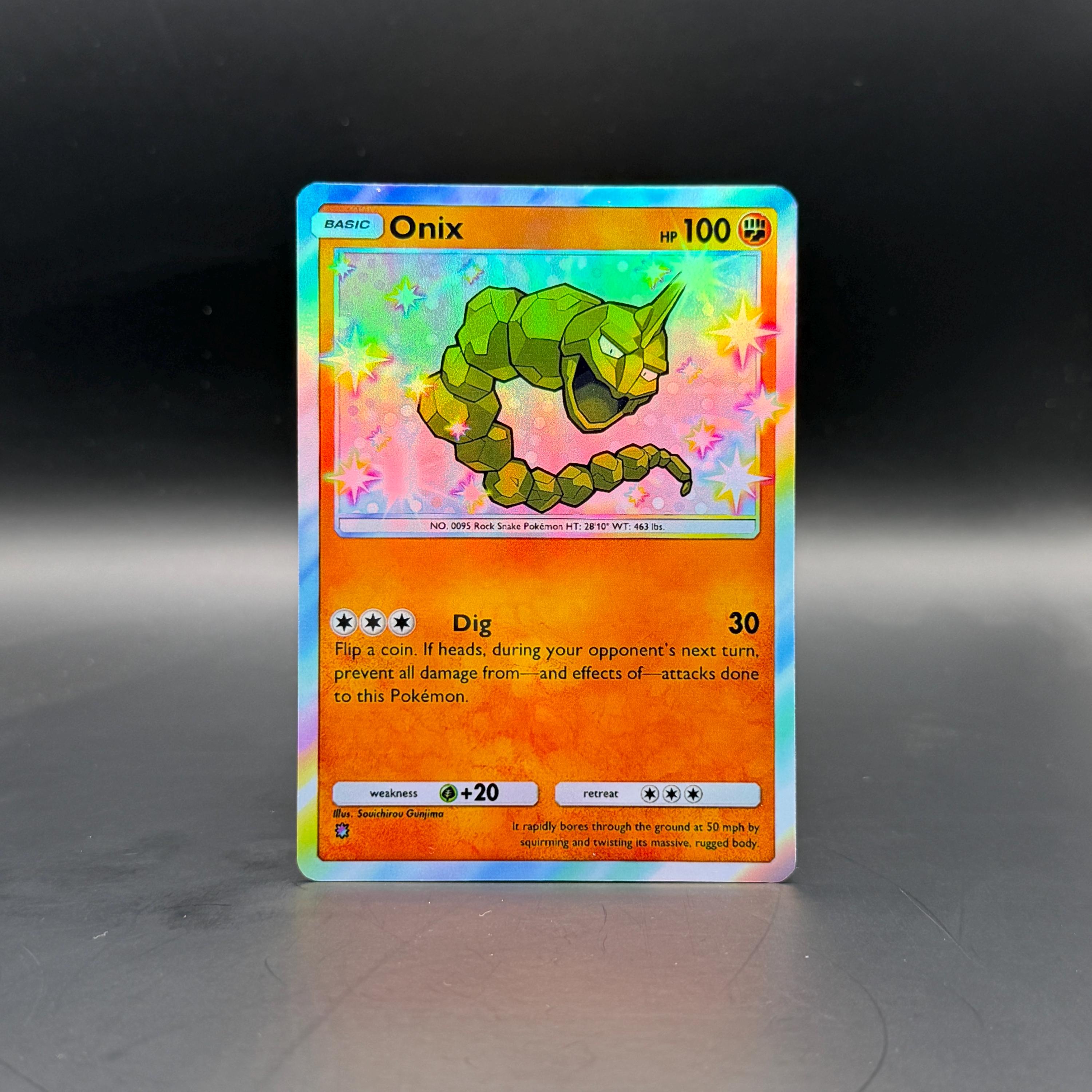 shiny onix pokemon card Onix(Common){F}<022/063>[M1L] – 晴れる屋2 main image 0