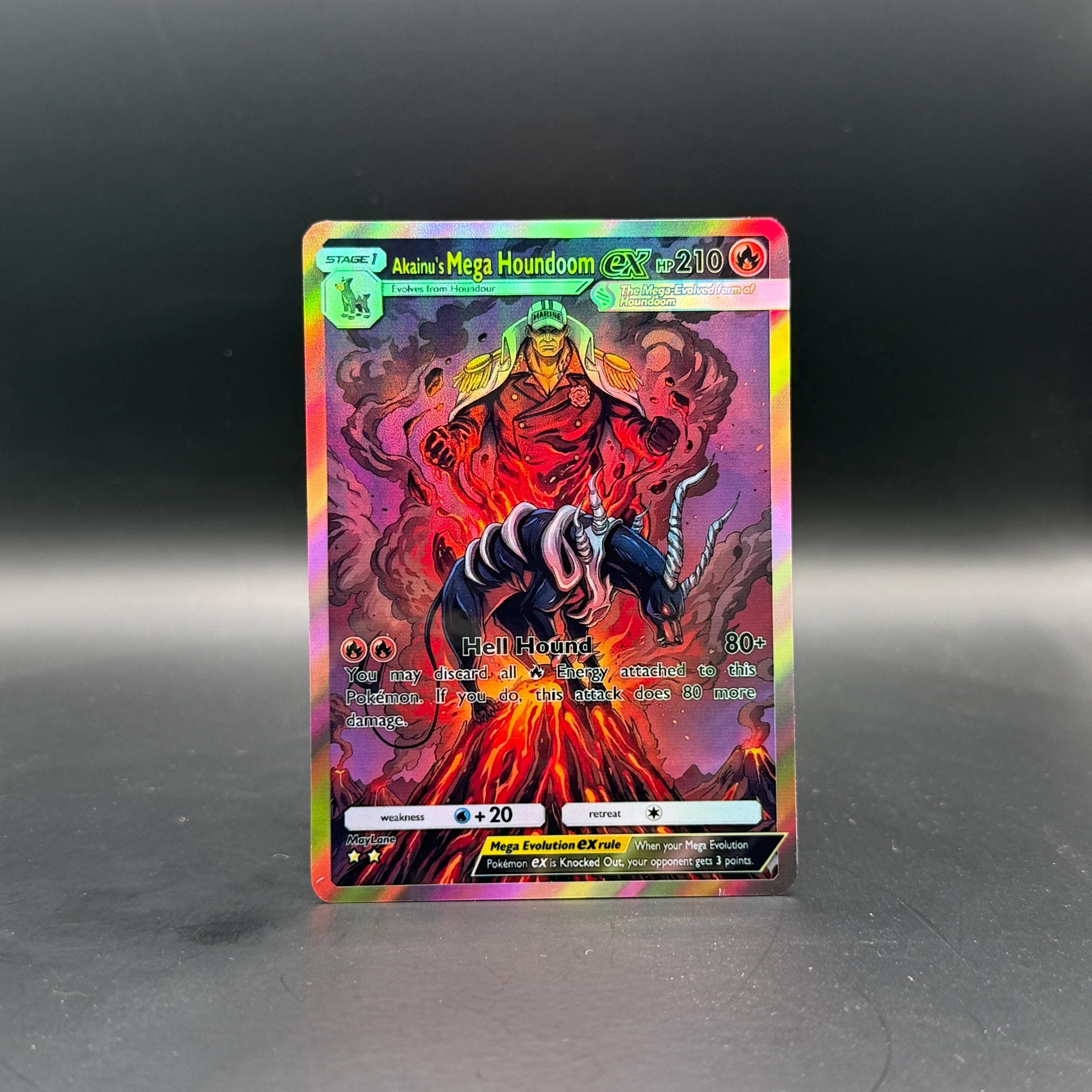 Houndoom Custom Card - Etsy Houndoom Custom Card - Etsy