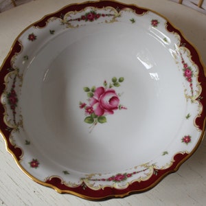 Plate Cake Plate Pastry Plate Goldrand Porcelain Vintage