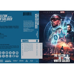 Marvel MCU Collection Phase 4 Blu-ray Cover W/ Case (No Discs)