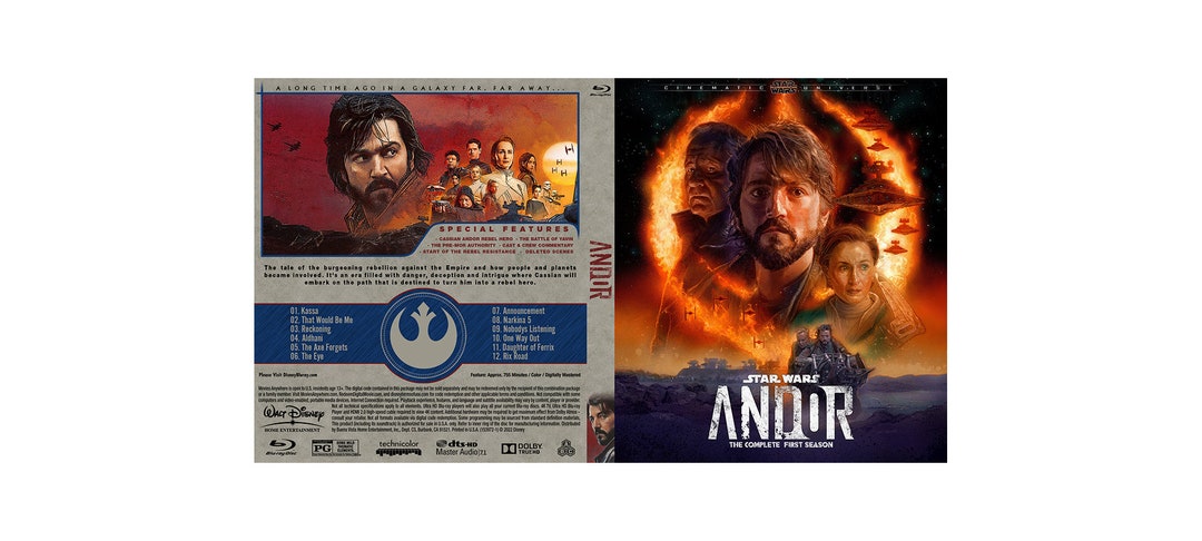Custom Star Wars Series Blu-ray Covers (no Discs) - Etsy