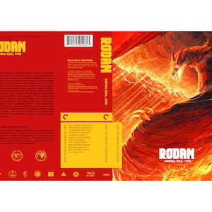 Custom Rodan 1956 Blu-ray W/ Case (No Discs)