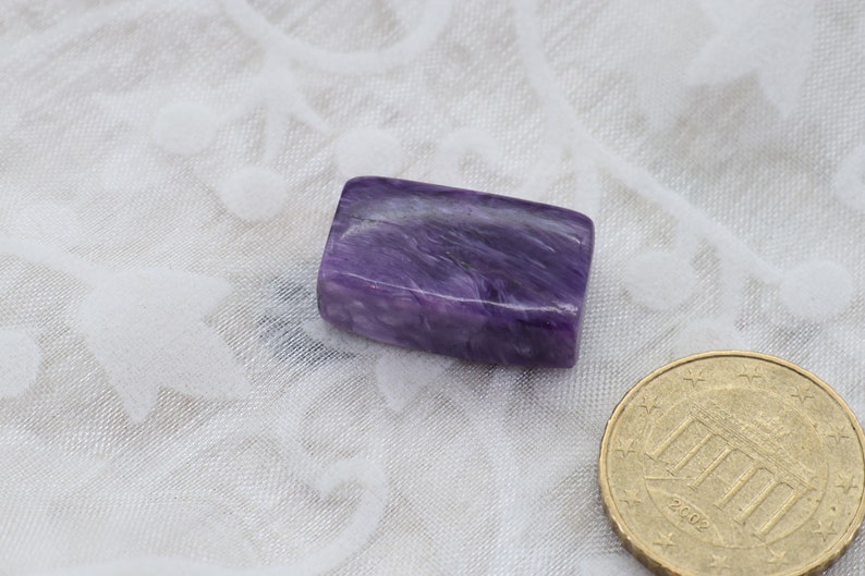 Small Treasure Natural Russian Charoite Top Quality 17.05 Carat Very
