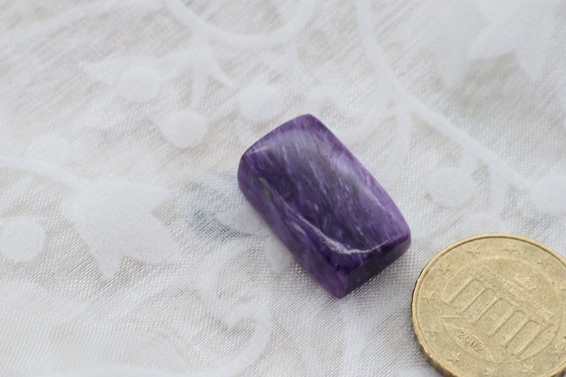 Small Treasure Natural Russian Charoite Top Quality 17.05 Carat Very