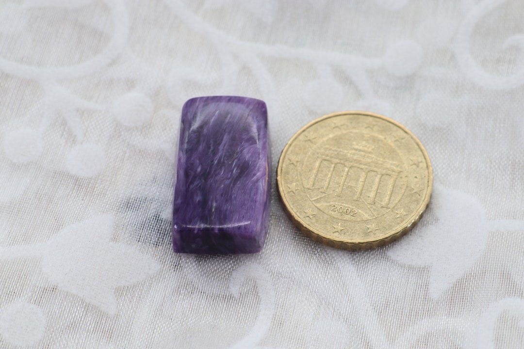 Small Treasure Natural Russian Charoite Top Quality 17.05 Carat Very