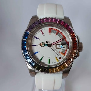Custom made watch, Seiko NH36 movement
