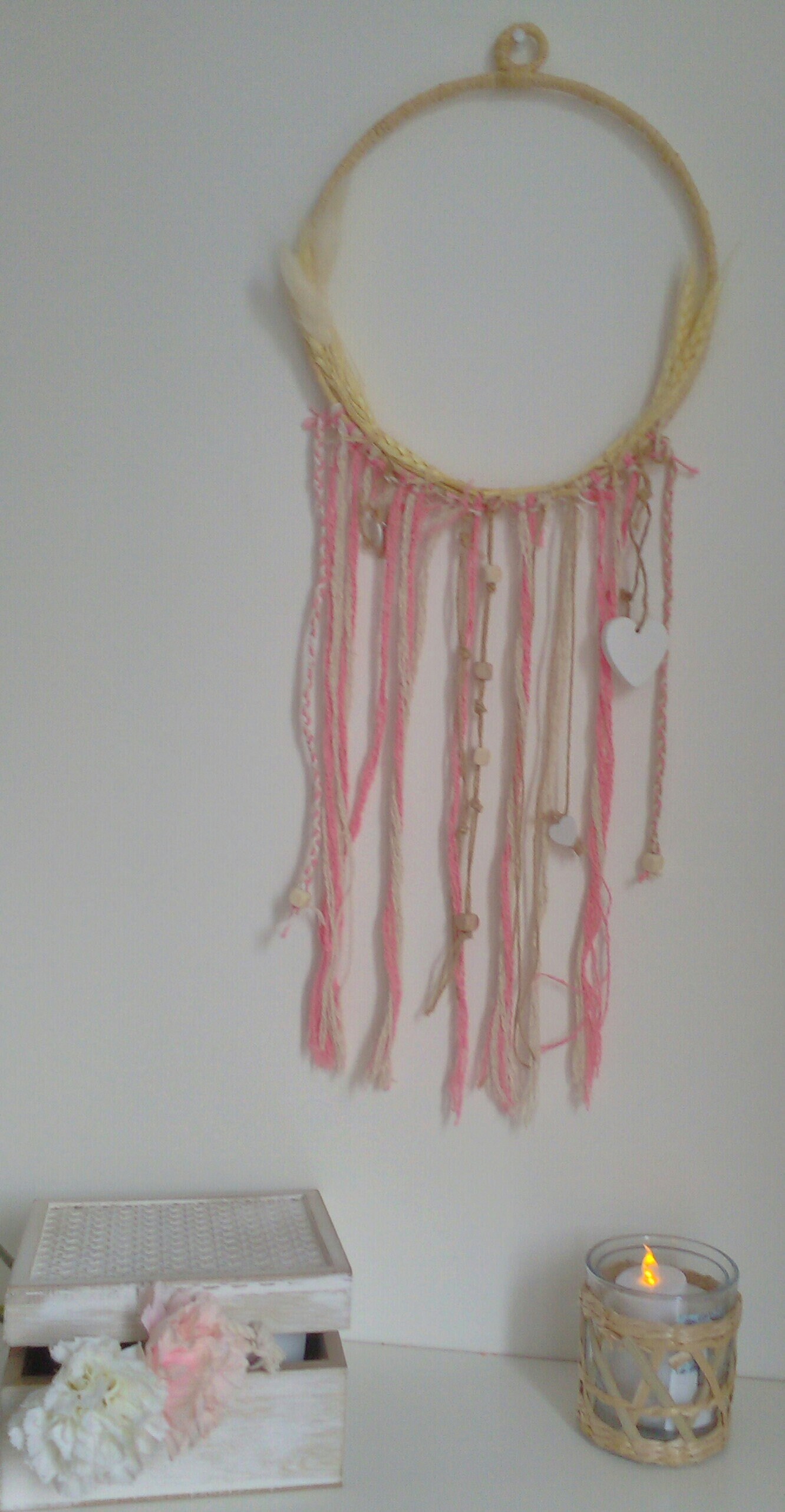 Couronne de Fleurs Séchées