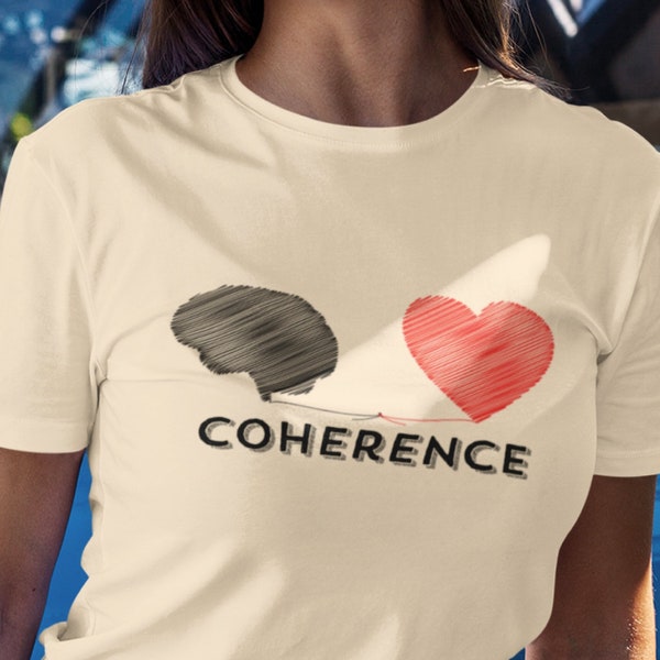 Brain and Heart Coherence T-Shirt, Heart and Mind Meditation Shirt, Deep Healing Meditation Shirt, Yoga Shirt, Energy Centers Shirt