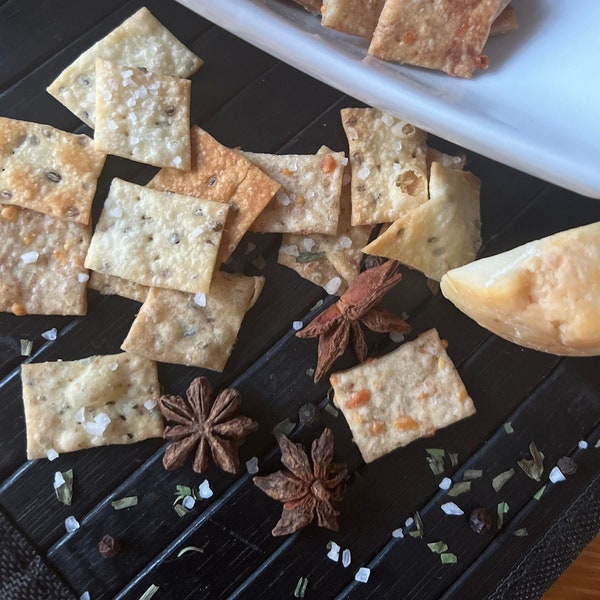 300 year old Sourdough starter Crackers, chips, snacks, *WARNING* Highly addictive