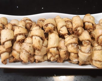 Delicious Cheese / Walnut Crescents  Rolls